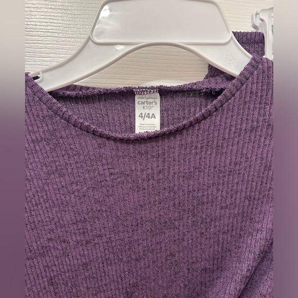 Carter’s girls size 4 purple outfit NWT - Picture 2 of 2